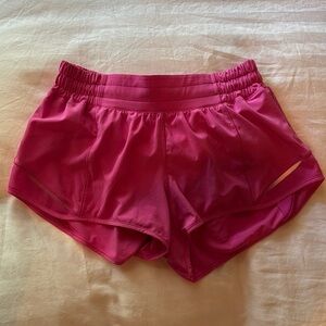 Lululemon Athletica Pink Athletic Shorts